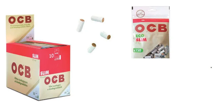 OCB Filtros Eco Slim 6 mm · 10 bolsas