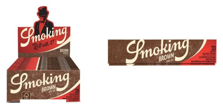 Smoking King Size Brown